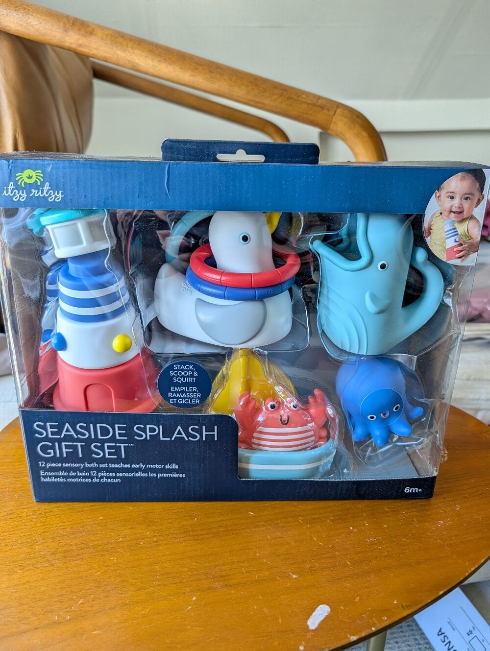 NWT Itzy Ritzy Seaside Splash Sensory Bath Set